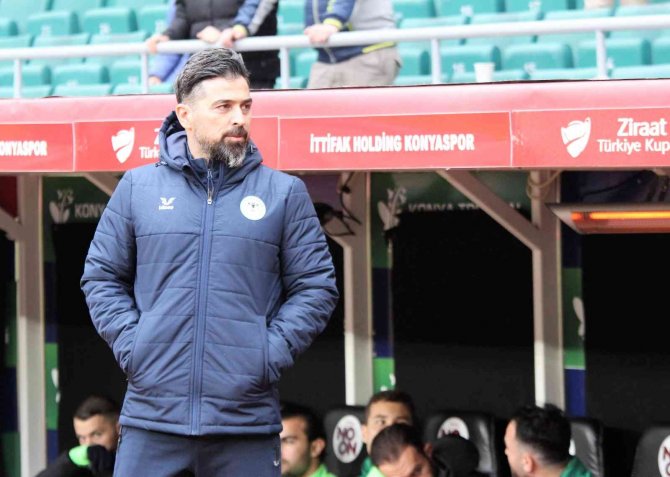 Ziraat Türkiye Kupası: Konyaspor: 0 - Ümraniyespor: 0 (İ̇lk Yarı)