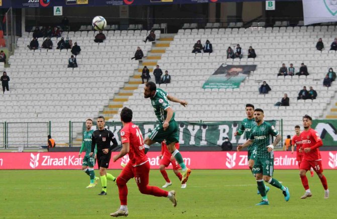 Ziraat Türkiye Kupası: Konyaspor: 0 - Ümraniyespor: 0 (İ̇lk Yarı)