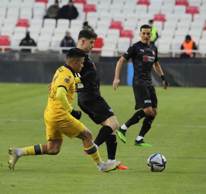 Ziraat Türkiye Kupası: Sivasspor: 1 - Mke Ankaragücü: 0 (İ̇lk Yarı)