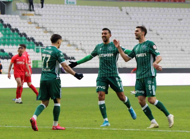 Ziraat Türkiye Kupası: Konyaspor: 2 - Ümraniyespor: 0 (Maç Sonucu)