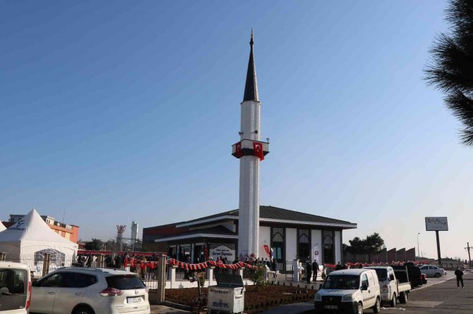 12 Bin Kişinin Çalıştığı Osb’nin İlk Camisine Mehter Ve Dualı Açılış