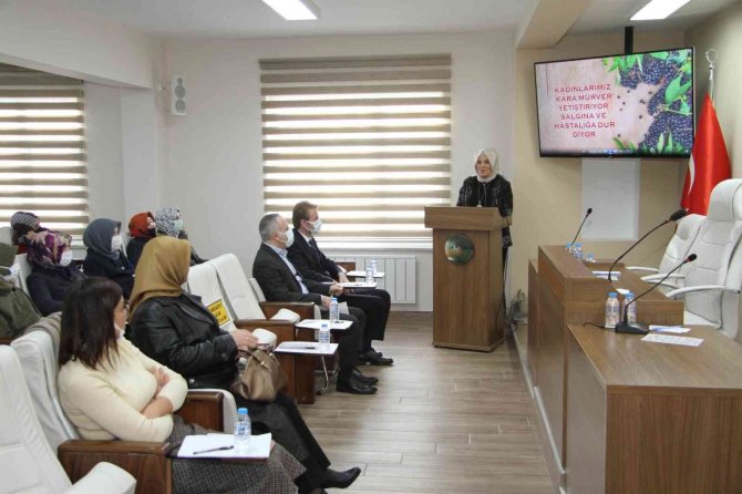 Kara Mürver Projesi’nde İlk Eğitim Verildi