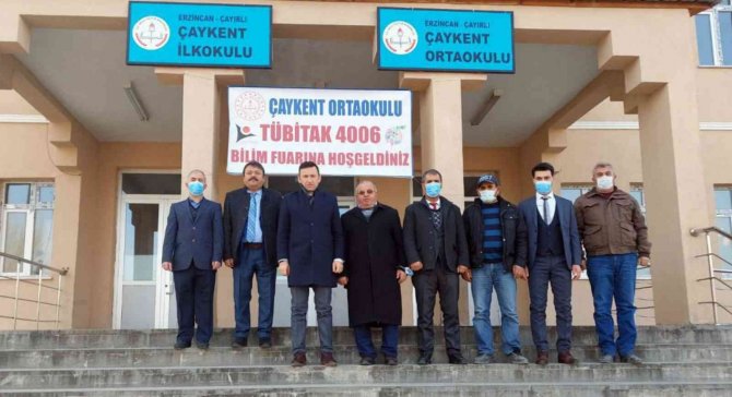 Çayırlı Çaykent Ortaokulu’nda Bilim Fuarı Açılışı Gerçekleştirildi