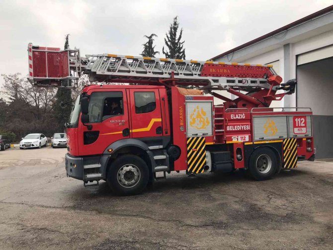 Elazığ İtfaiyesi Bir Yılda 2 Bin 677 Olaya Müdahale Etti