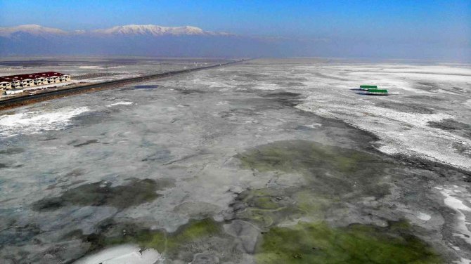 Buzla Kaplanan Erzurum Ovası Manzarasıyla Mest Etti