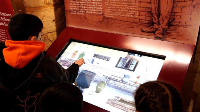 Hamam Müzesi İnteraktif Çalışmalarla Ziyaretçilerine Keyifli Bir Ziyaret Sunuyor