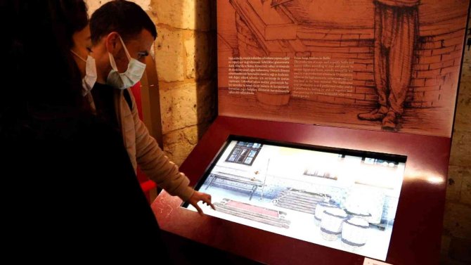 Hamam Müzesi İnteraktif Çalışmalarla Ziyaretçilerine Keyifli Bir Ziyaret Sunuyor