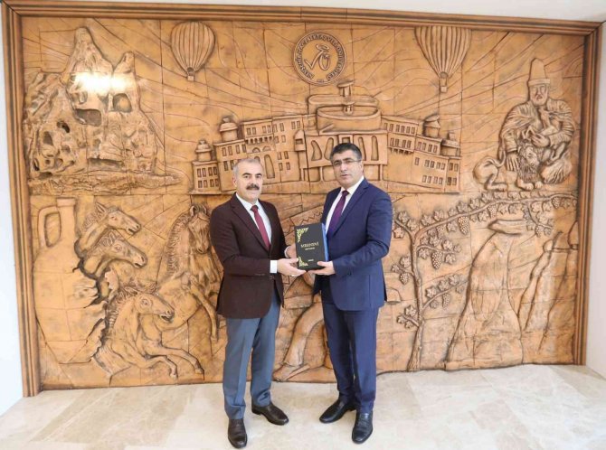 Nevşehir İ̇l Milli Eğitim Müdürü Demir’den Rektör Aktekin’e Veda Ziyareti