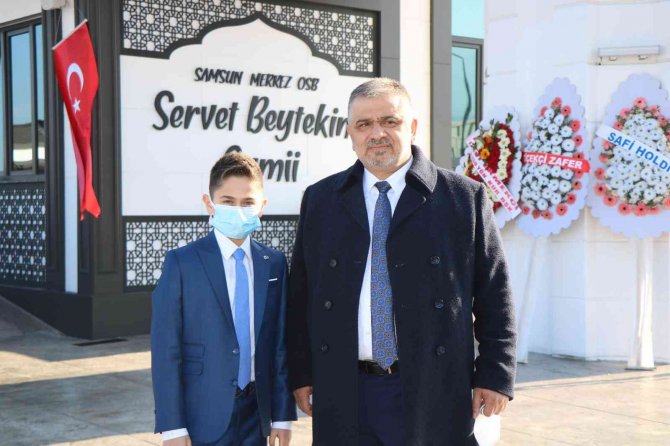 12 Bin Kişinin Çalıştığı Osb’nin İlk Camisine Mehter Ve Dualı Açılış