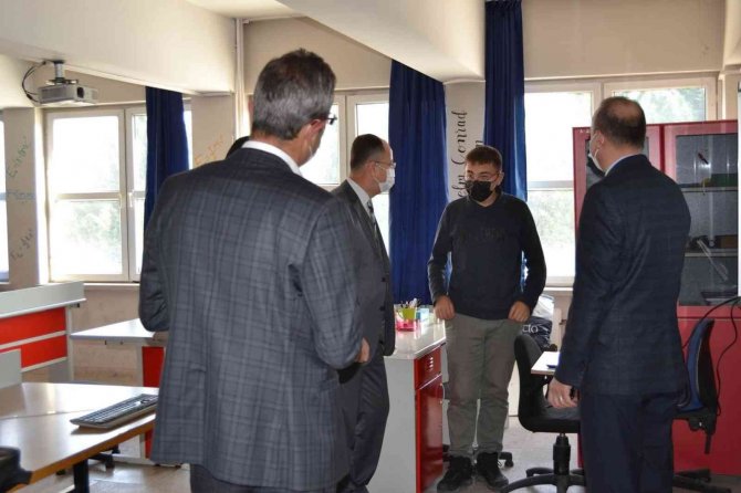 Fen Lisesinde Öğrenciler İle Bir Araya Geldiler