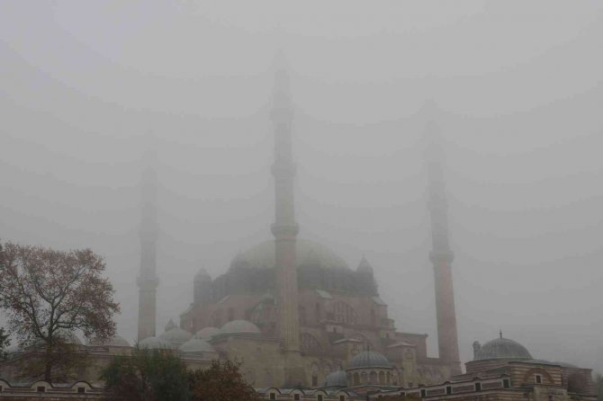 Edirne’de Sis Etkili Oldu