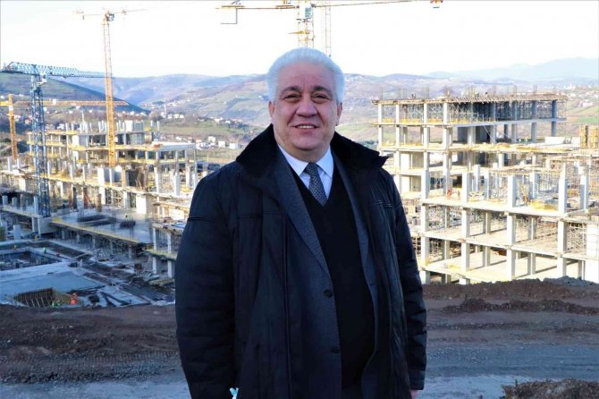 Samsun Şehir Hastanesi’nin Yüzde 16’sı Tamamlandı