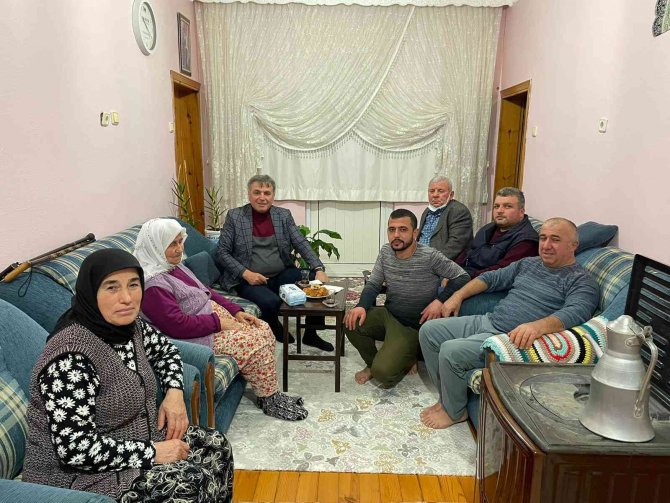 Başkan Aydın Yeni Yıla Hasta Ve Yaşlılarla Birlikte Girdi