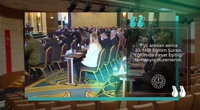 Milli Eğitim Bakanlığı, 2021 Yılında Gerçekleştirilen Çalışmaları Anlatan Bir Video Yayınladı