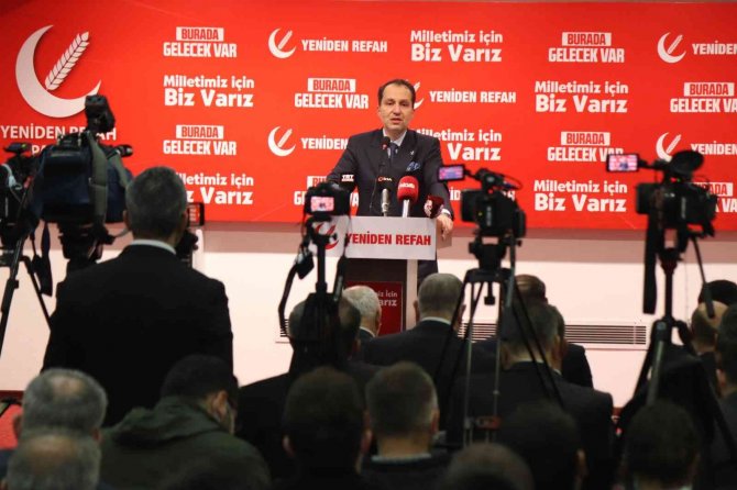 Yeniden Refah Partisi Genel Başkanı Erbakan: “Chp’li Özel, Düşüncelerini 28 Şubat Jargonuyla Söylemiştir”