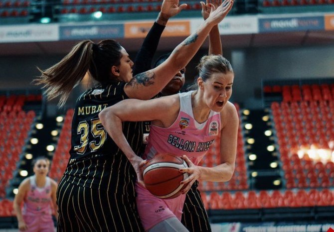 Kbsl: Bellona Kayseri Basketbol: 73 Çankaya Üniversitesi: 87