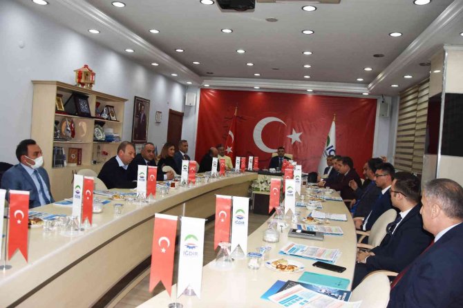 Iğdır’da Açılan 10 Mesleki Eğitim Merkezinin Tanıtım Toplantısı Yapıldı