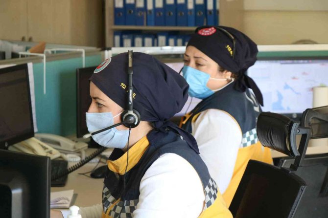 Kırşehir Ambulans Servisi Bir Yılda 39 Bin 885 Vakaya Müdahale Etti