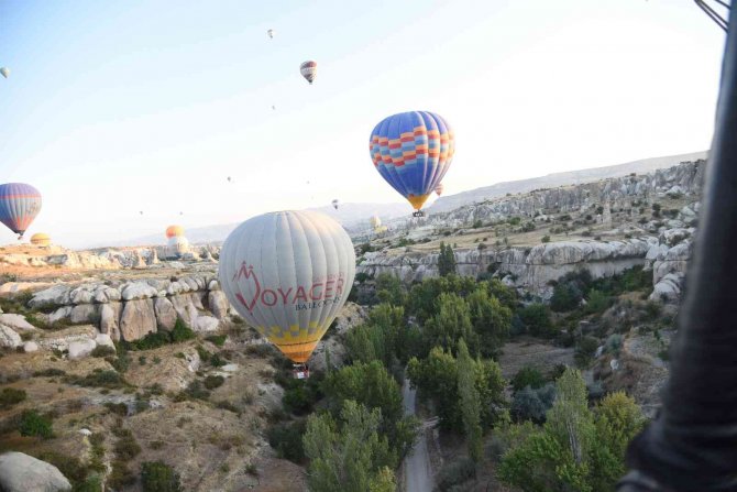 Bir Yılda 389 Bin Kişi Balonla Kapadokya’yı İzledi
