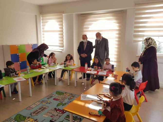 Milletvekili Kavuncu, Kur’an Kursunu Ziyaret Etti