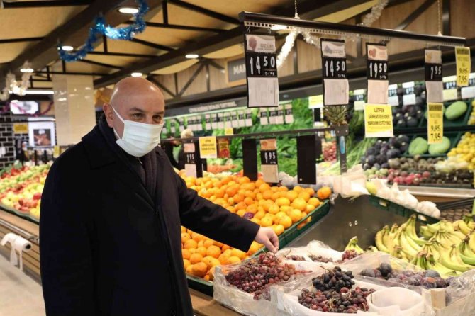 Başkan Altınok’tan Market Denetimi