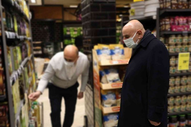 Başkan Altınok’tan Market Denetimi