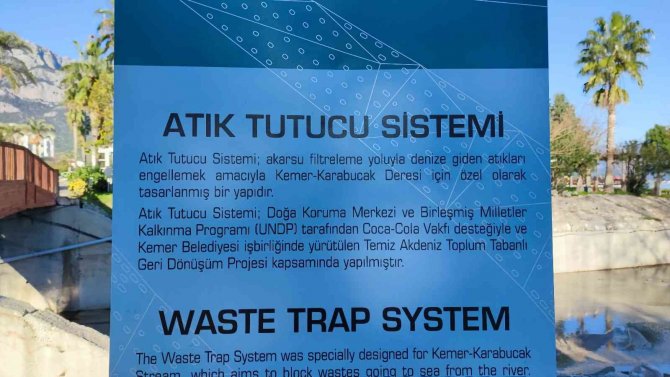 Atık Tutucu Sistemi, Atıkların Denize Gitmesini Engelliyor