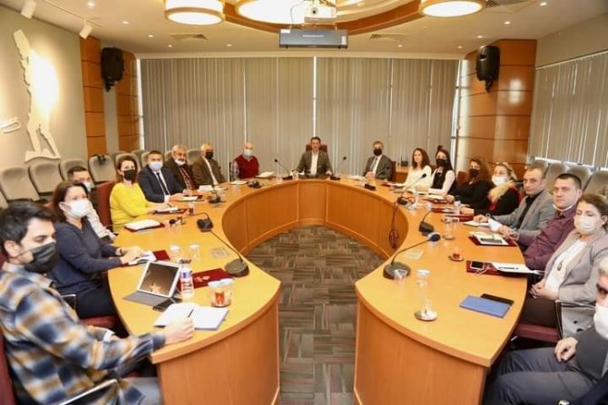 Bandırma Belediyesinde 2022 Yılının İlk Strateji Toplantısı Yapıldı