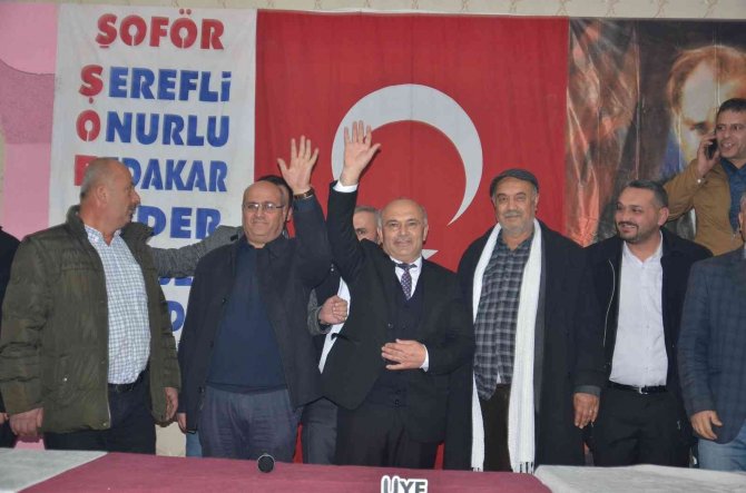 Elbistan Şoförler Ve Otomobilciler Odası’nın Yeni Başkanı Şahin Oldu