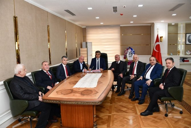 İ̇l Özel İ̇daresinde Sosyal Denge Sözleşmesi İmzalandı