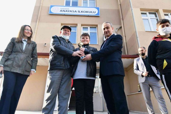 Şehidin Adının Yaşatıldığı Okul İl Birincisi Oldu