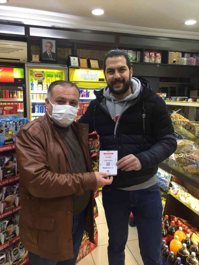 Mhp Ankara İ̇l Başkanlığından Üye Kampanyası