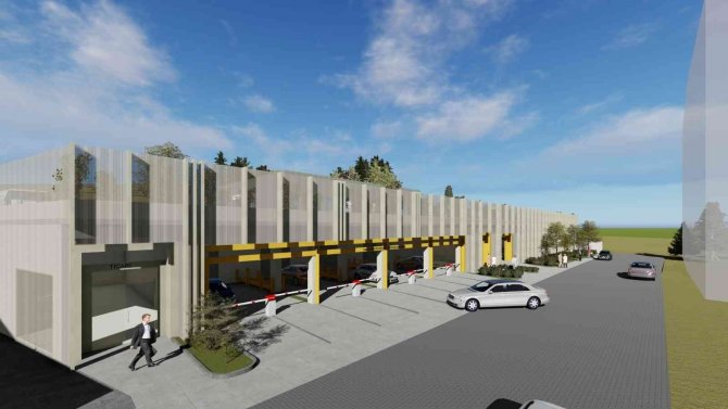 Havza Mekanik Otopark İnşaatının Yüzde 66’sı Tamam