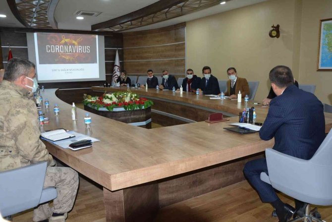 Siirt İ̇l Pandemi Kurulu Toplantısı Yapıldı