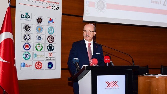 Rektör Çakmak Üni̇dap 5. Dönem Toplantısına Katıldı