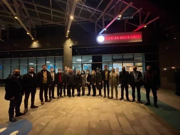Başkan Yıldırım Hastalara Acil Şifalar Diledi