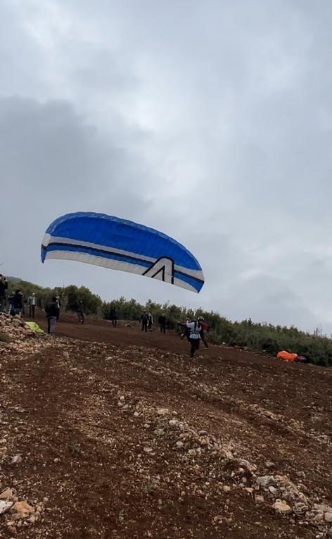 Yeni Yılın İlk Uçuşu Çardak’tan