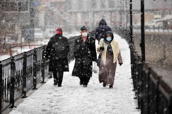 Gümüşhane’den Kartpostallık Kar Manzaraları