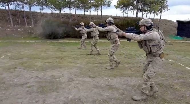 Jöak Emrindeki Görevli Personeller Eğitim Atışlarına Devam Ediyor