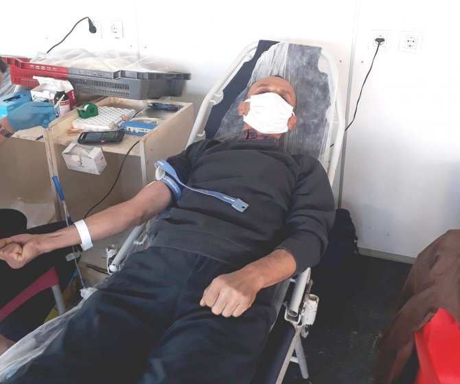 Kızılay’ın Kan Bağışı Tırı Hisarcık’ta