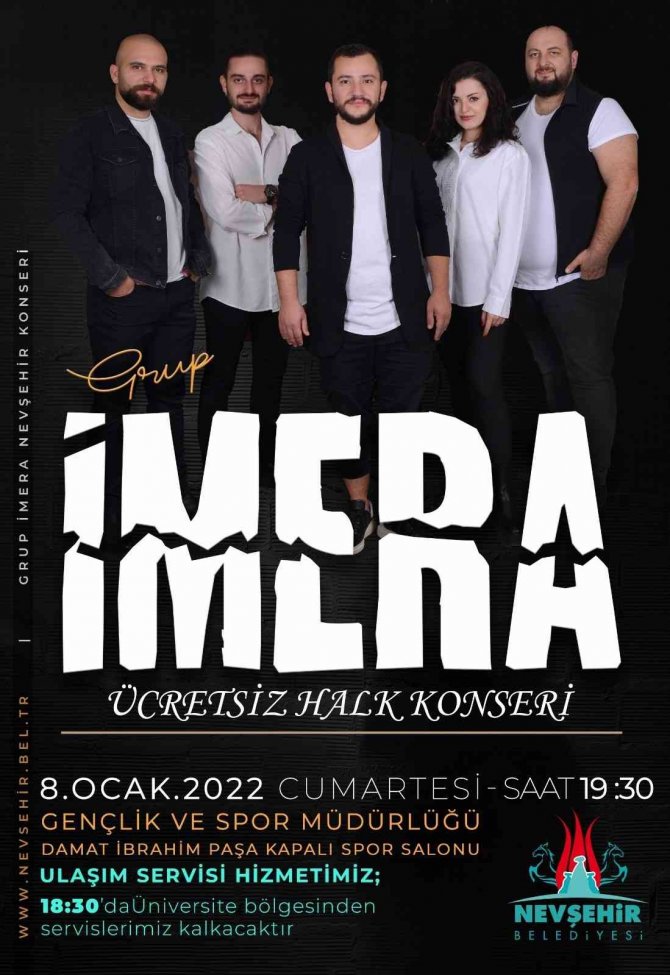 Yeni Yılın İlk Konser Heyecanı Grup İ̇mera İle Yaşanacak
