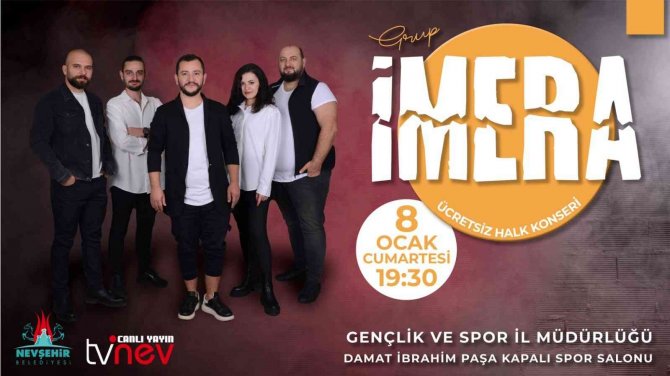 Yeni Yılın İlk Konser Heyecanı Grup İ̇mera İle Yaşanacak