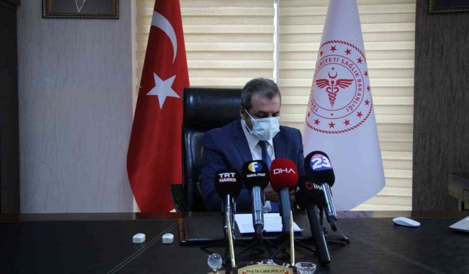 İ̇l Sağlık Müdürü Prof. Dr. Polat, “Elazığ’da Herhangi Bir Omicron Vakası Tespit Edilmedi”