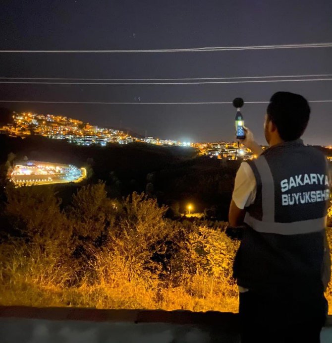 Sakarya’da Gürültü Kirliliğine Geçit Verilmiyor