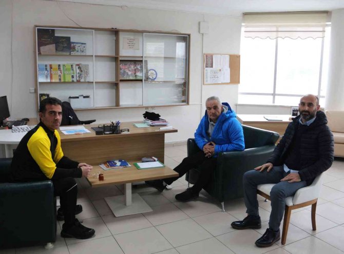 Çalımbay’dan Teknik Direktör Yusuf Tokuş’a Hayırlı Olsun Ziyareti