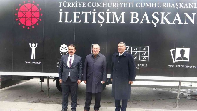 Cumhurbaşkanlığı İ̇letişim Başkanlığı Dijital Tırı Hatay’da