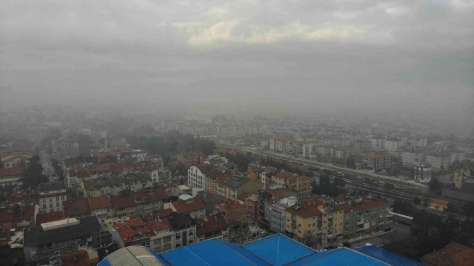 Burdur Güne Sisle Uyandı