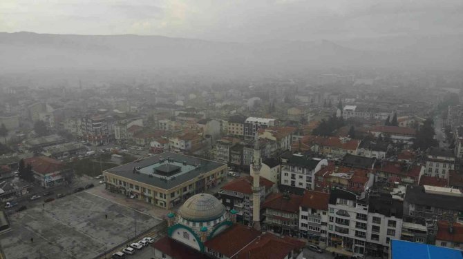 Burdur Güne Sisle Uyandı