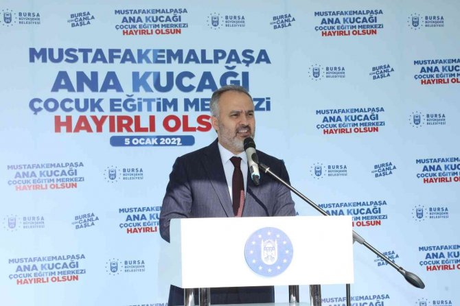 Mustafakemalpaşalı Minikler De ‘Ana Kucağı’nda