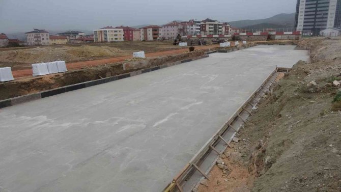 Edebali Stadı’nda İnşaat Çalışmaları Durdu